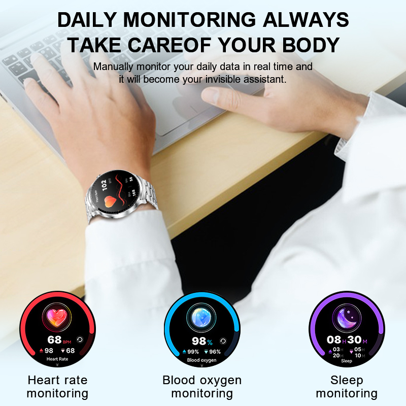 New Smart Watch Men TWS 2-in-1 – Smartwatch Noise Watches For Men Bewertung und Preis