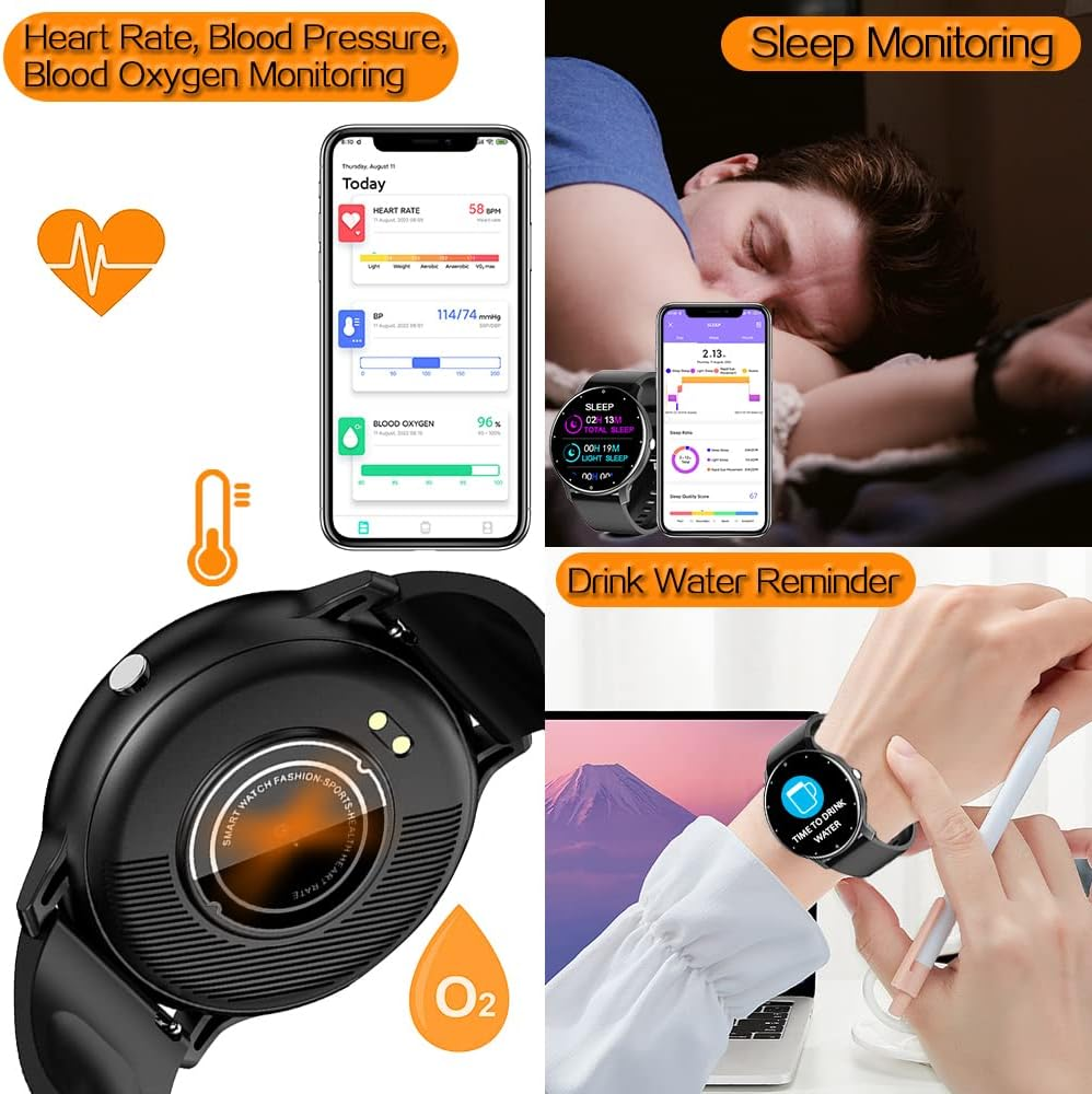 Slim Smart Watch Women Men Ful – Smartwatch Slim Watches For Men Bewertung und Preis
