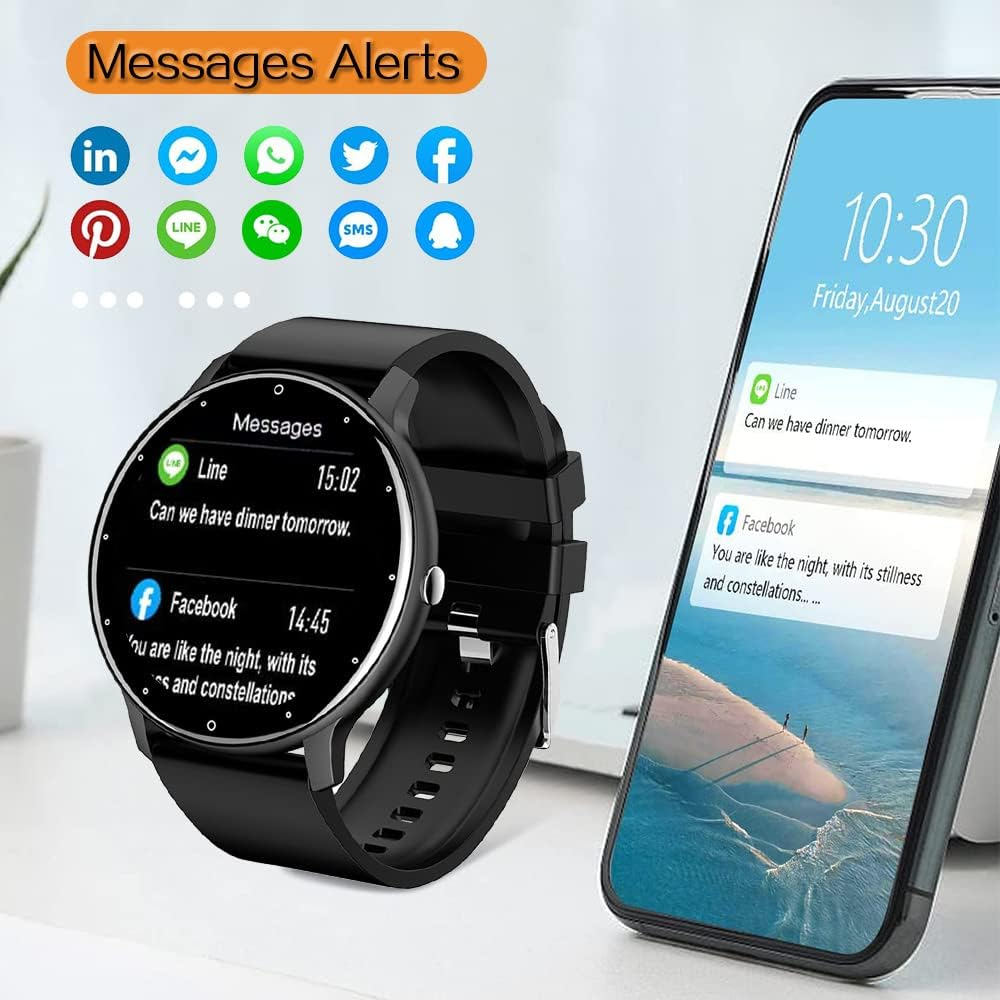Slim Smart Watch Women Men Ful – Smartwatch Slim Watches For Men Bewertung und Preis