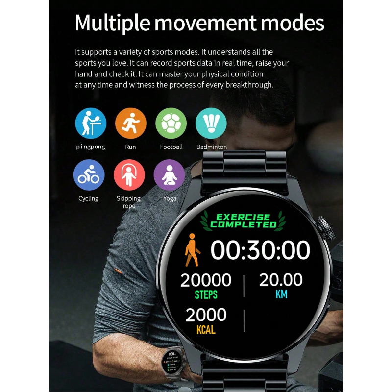 Unisex Multifunctional Round T – Watch 7 Smartwatch Iphone Bewertung und Preis