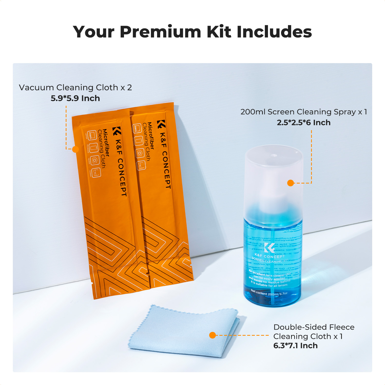 K&F CONCEPT 200ML Screen Clean – Watch Polishing Cloth Bewertung und Preis