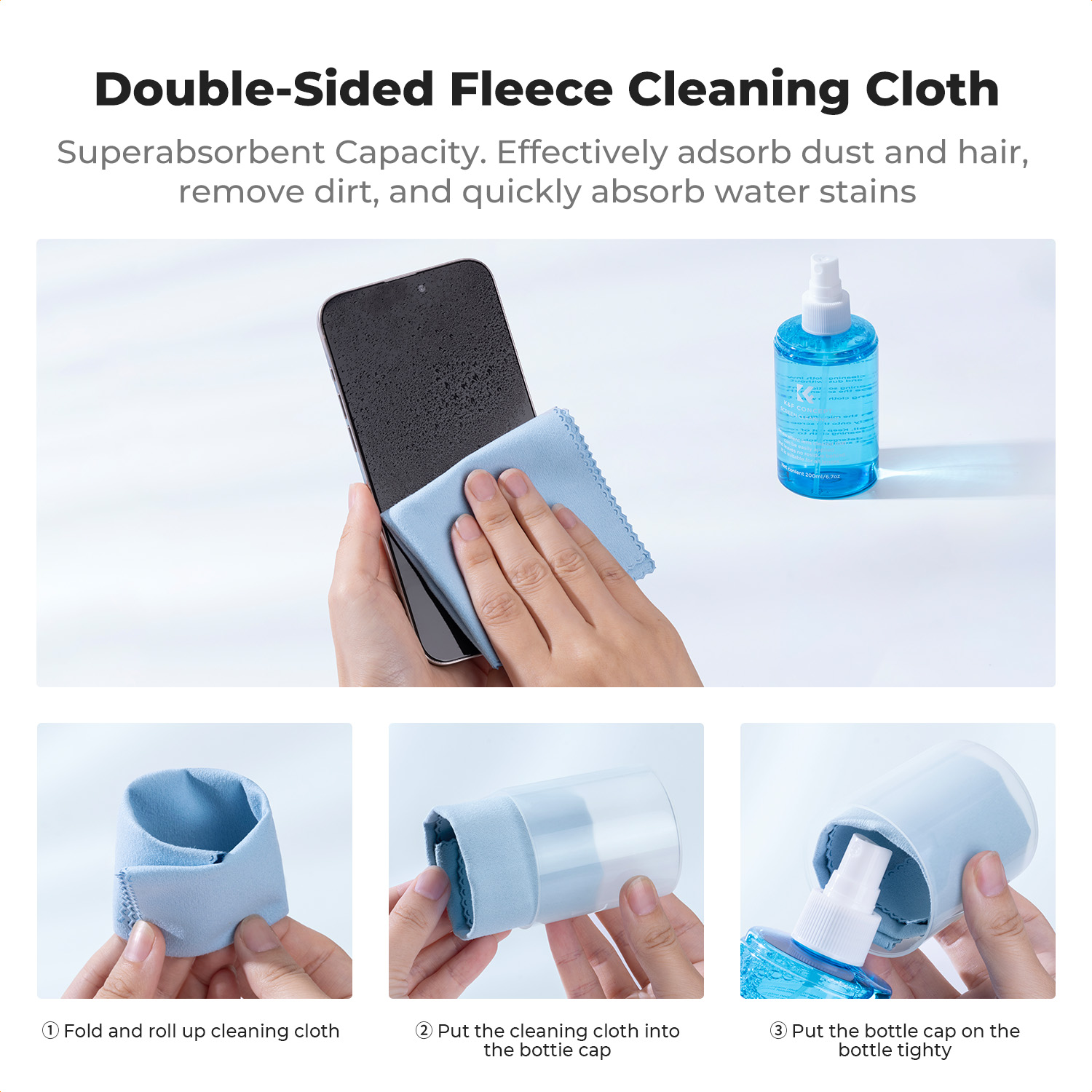 K&F CONCEPT 200ML Screen Clean – Watch Polishing Cloth Bewertung und Preis