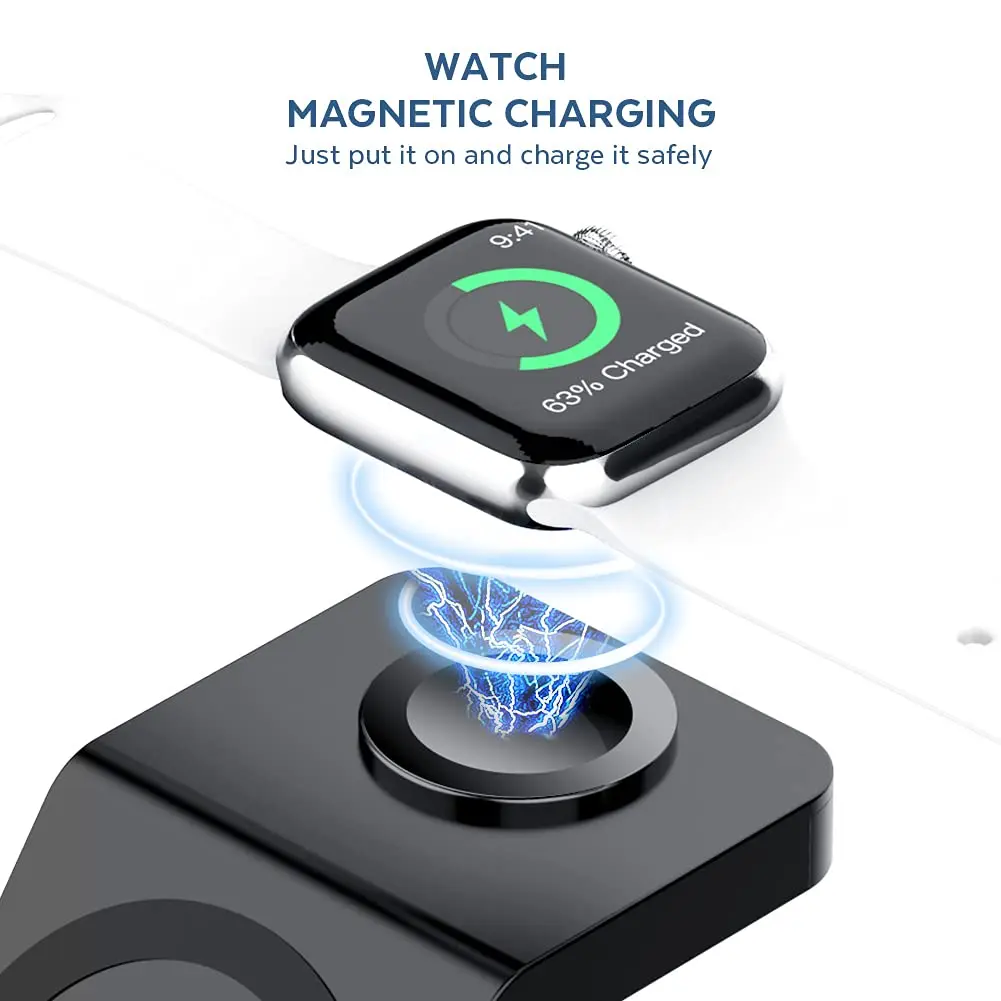3 In 1 Wireless Charger Stand  – Smartwatch Phone Watches Bewertung und Preis