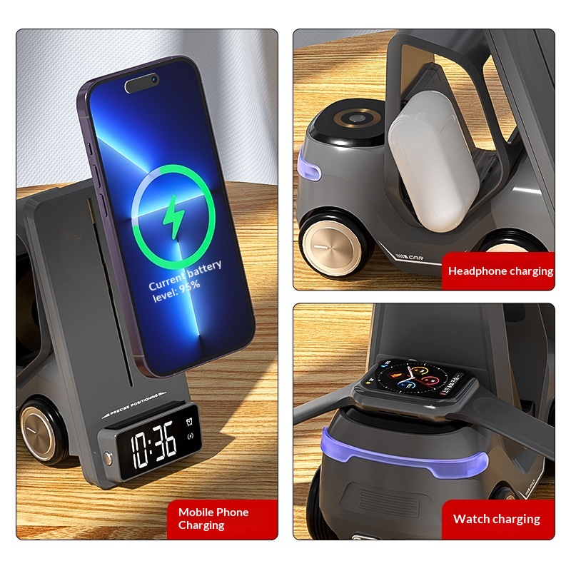 Wireless Charging Station 3 In – Smartwatch Phone Watches Bewertung und Preis