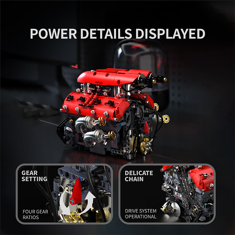 Technical V8 Engine Model Buil – Watch V8 Bewertung und Preis