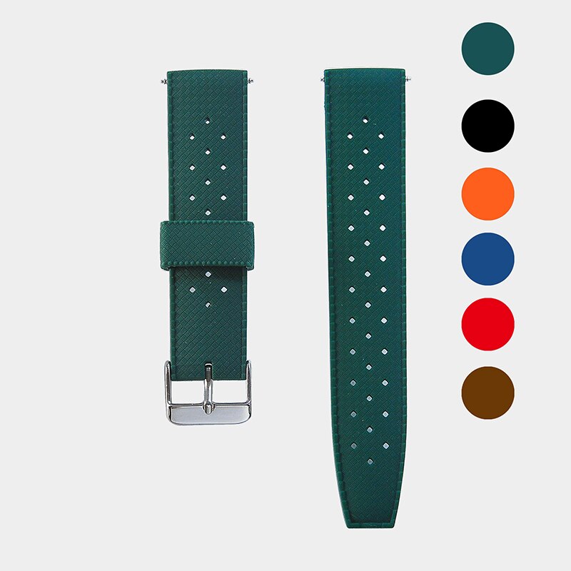 New Tropical Rubber Strap for  – Seiko Watches Smartwatch Bewertung und Preis