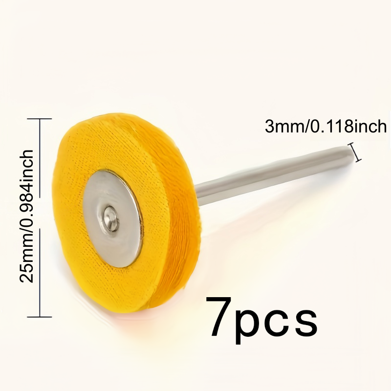 7Pcs 3mm Yellow Polishing Clot – Watch Polishing Cloth Bewertung und Preis