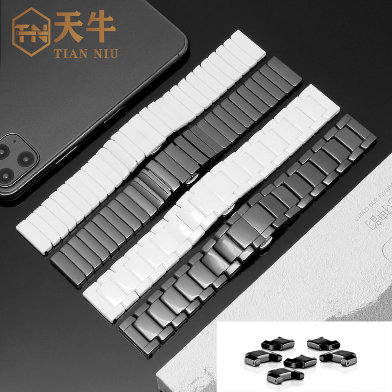 Ceramic watch strap For Omega  – Smartwatch Casio Watches For Men Bewertung und Preis