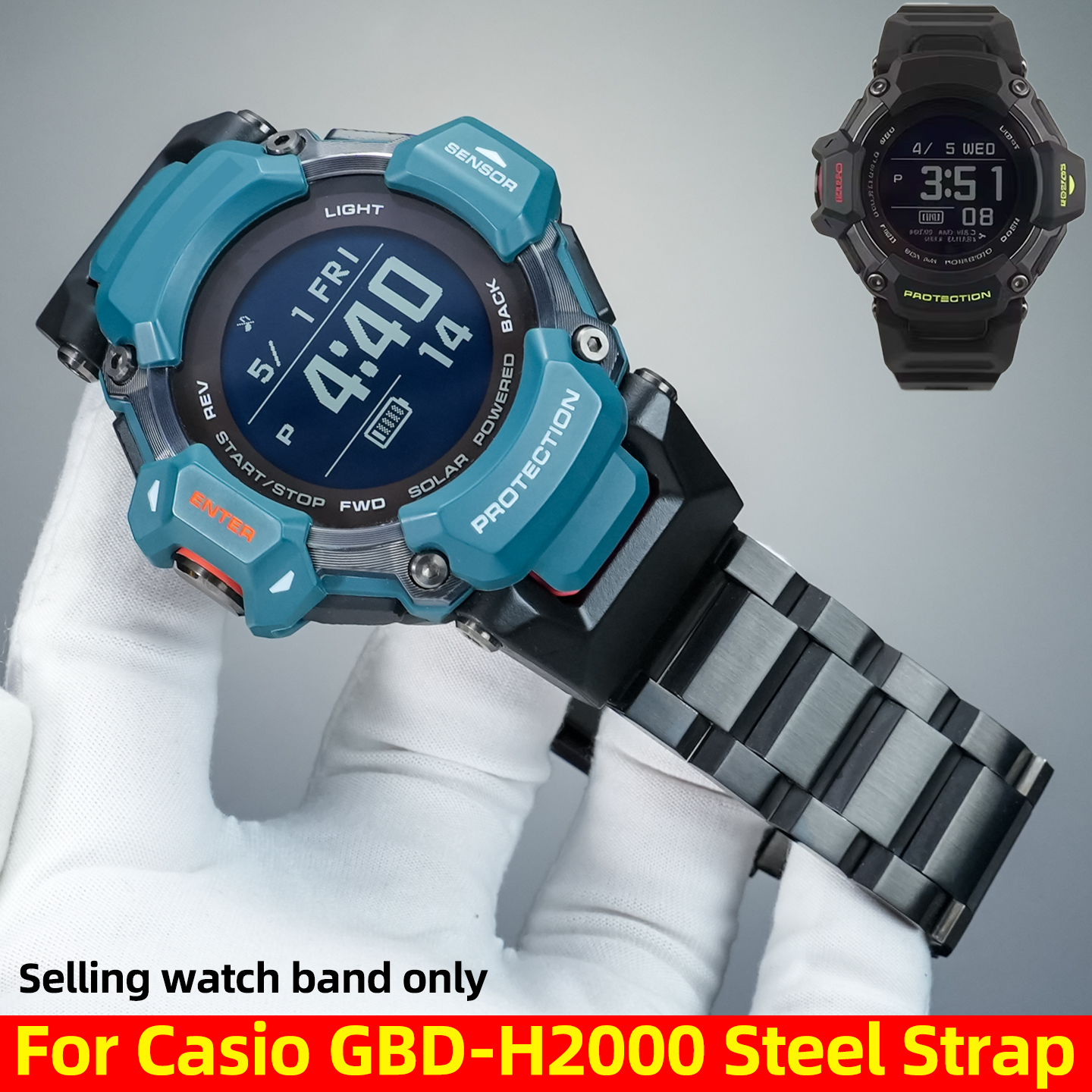 GBD-H2000 Modified metal Strap – Smartwatch Casio Watches For Men Bewertung und Preis