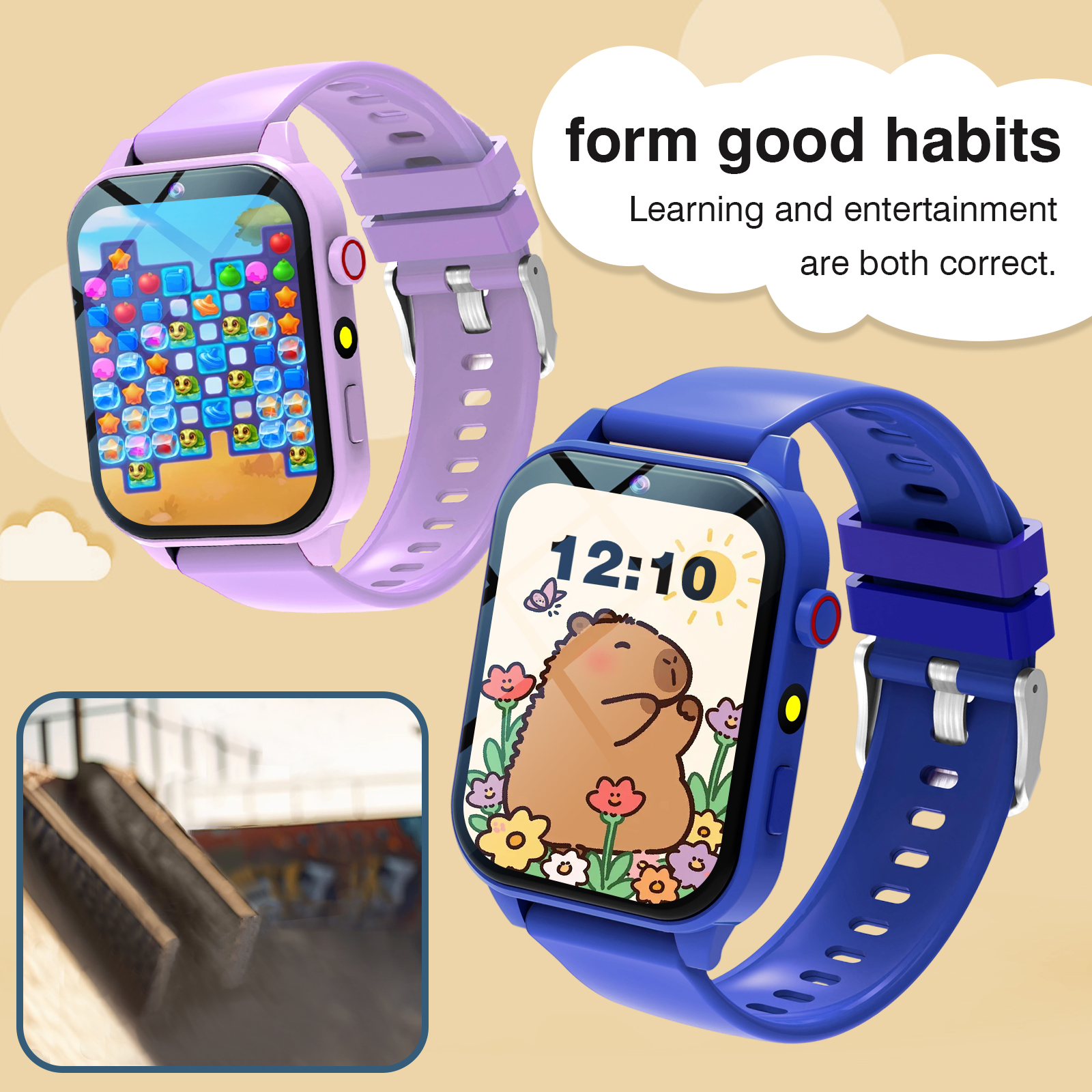 Kids′s Smart Watch 18 Games Ca – Smartwatch Digital Watches For Kid Girl Bewertung und Preis