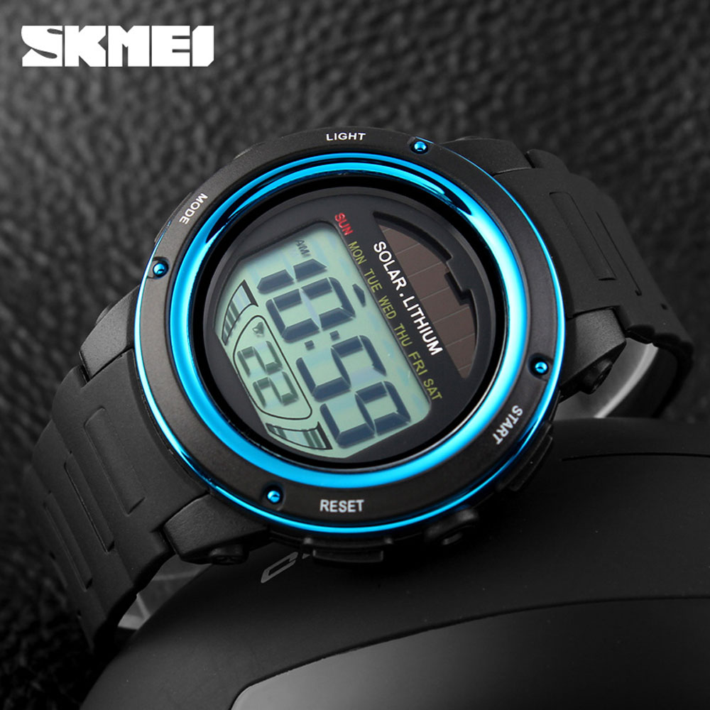 Solar Powered Digital Men Wome – Solar Powered Watch Bewertung und Preis