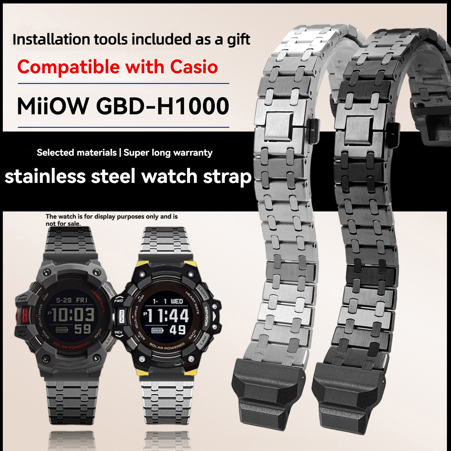 Modified metal stainless steel – Smartwatch Casio Watches For Men Bewertung und Preis