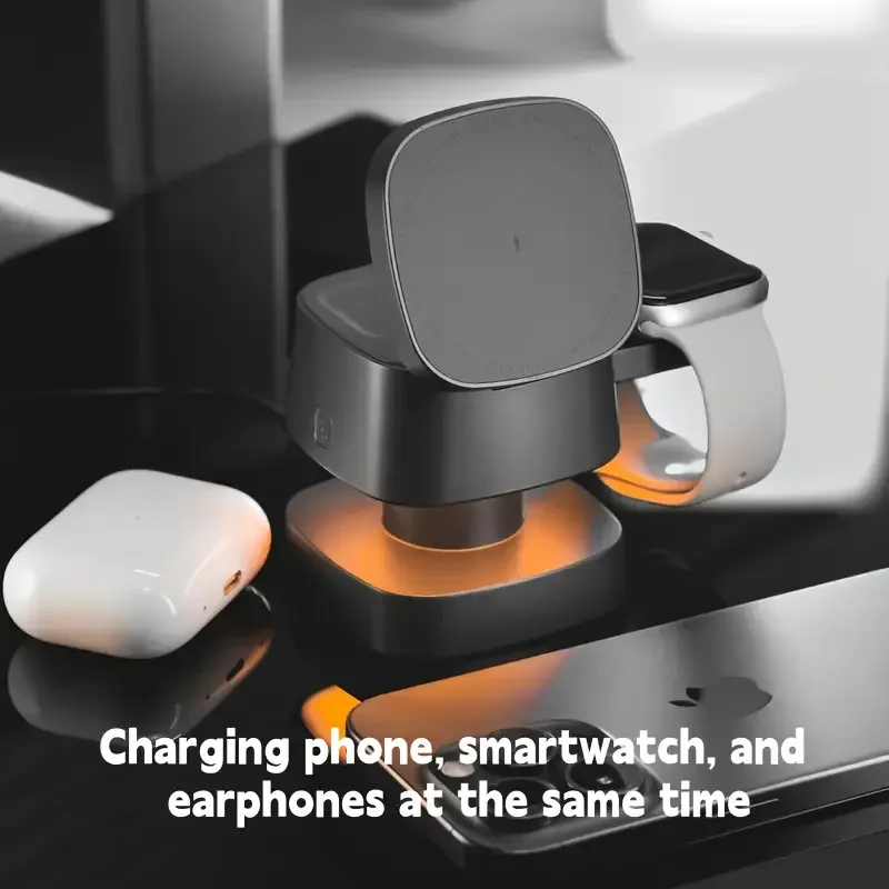 Magnetic 3 in 1 Wireless Charg – Watch 7 Smartwatch Iphone Bewertung und Preis