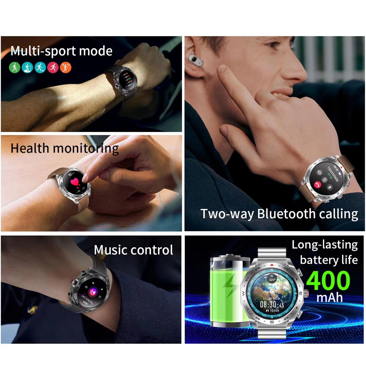 Business Smart Watch 2 in 1 TW – Smartwatch Noise Watches For Men Bewertung und Preis