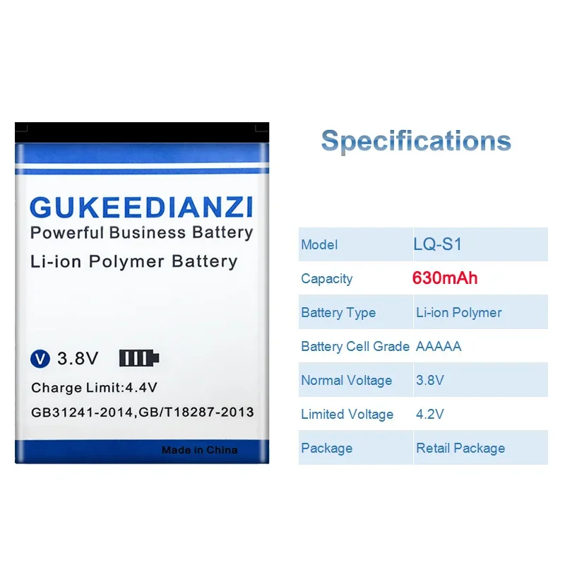 630mAh LQ-S1 Watch Battery For – Watch V8 Bewertung und Preis
