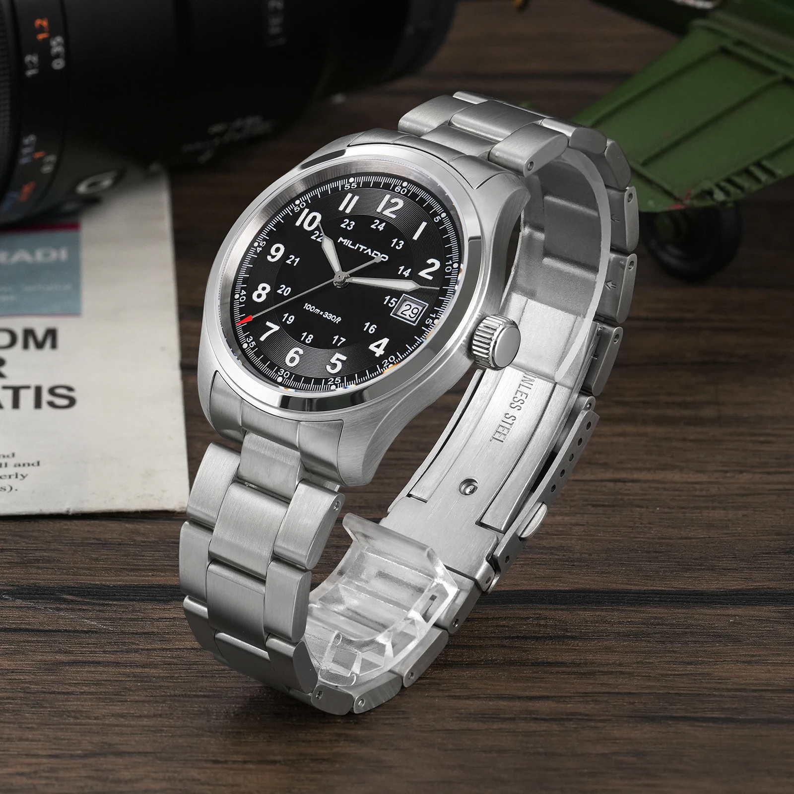 Militado ML08 Vintage Quartz W – Solar Powered Watch Bewertung und Preis