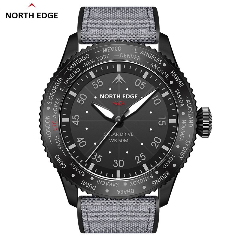 NORTH EDGE 2024 MACH Solar Pow – Solar Powered Watch Bewertung und Preis