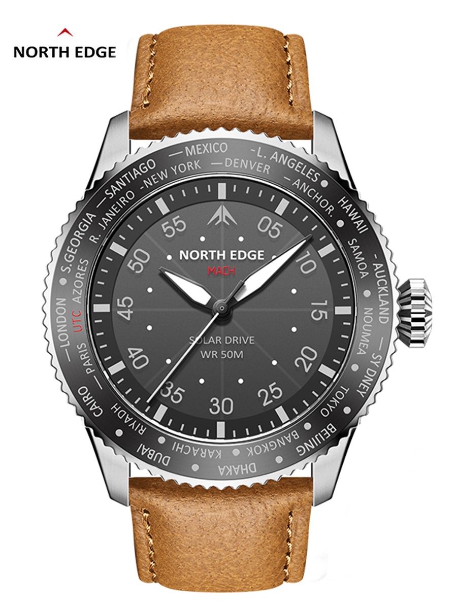 NORTH EDGE 2024 MACH Solar Pow – Solar Powered Watch Bewertung und Preis