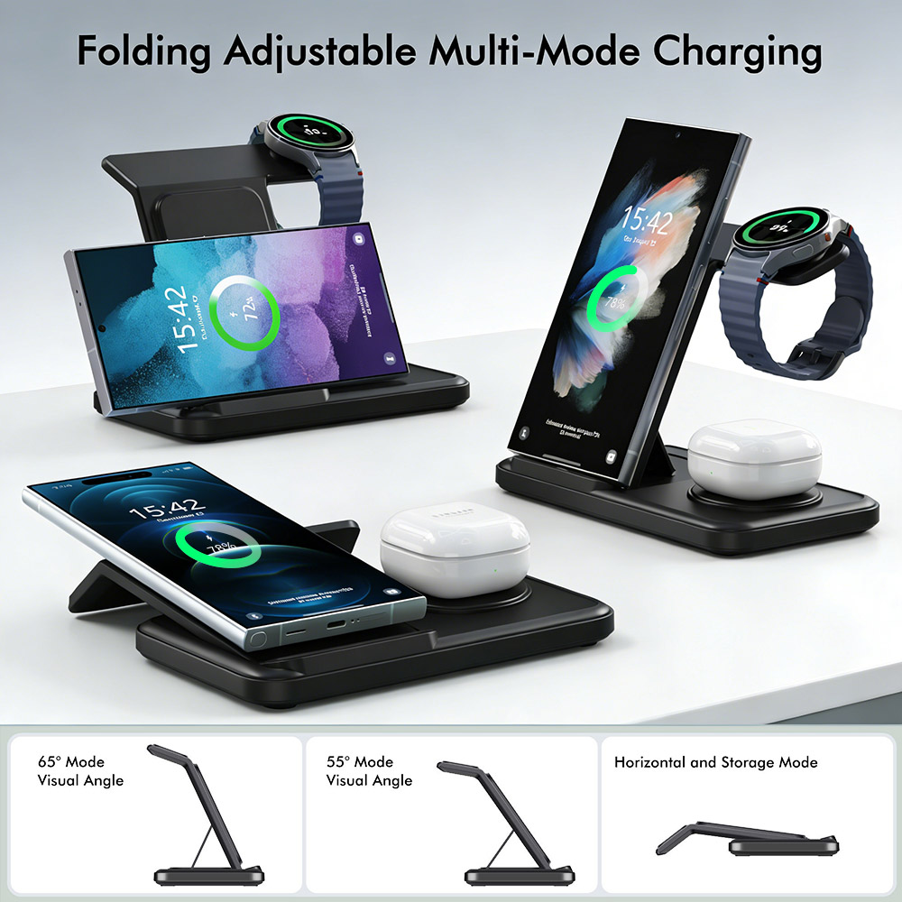 3 in 1 Wireless Charger Stand  – Watch 7 Smartwatch Iphone Bewertung und Preis