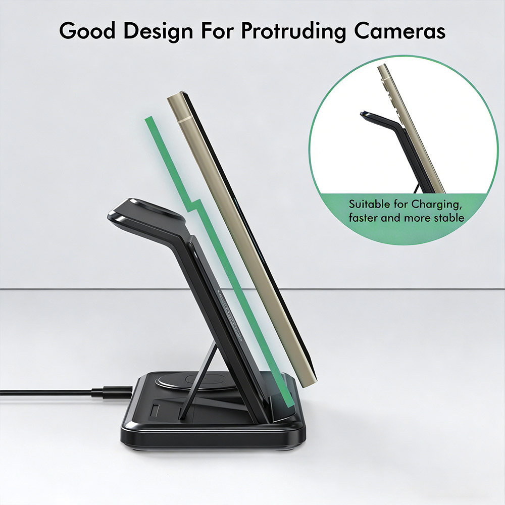 3 in 1 Wireless Charger Stand  – Watch 7 Smartwatch Iphone Bewertung und Preis