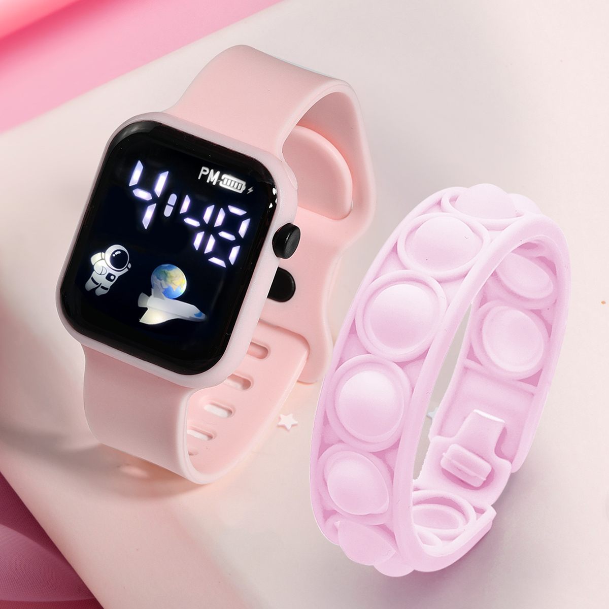 2PCS Children's Smart Watch Br – Smartwatch Watches Boys Bewertung und Preis