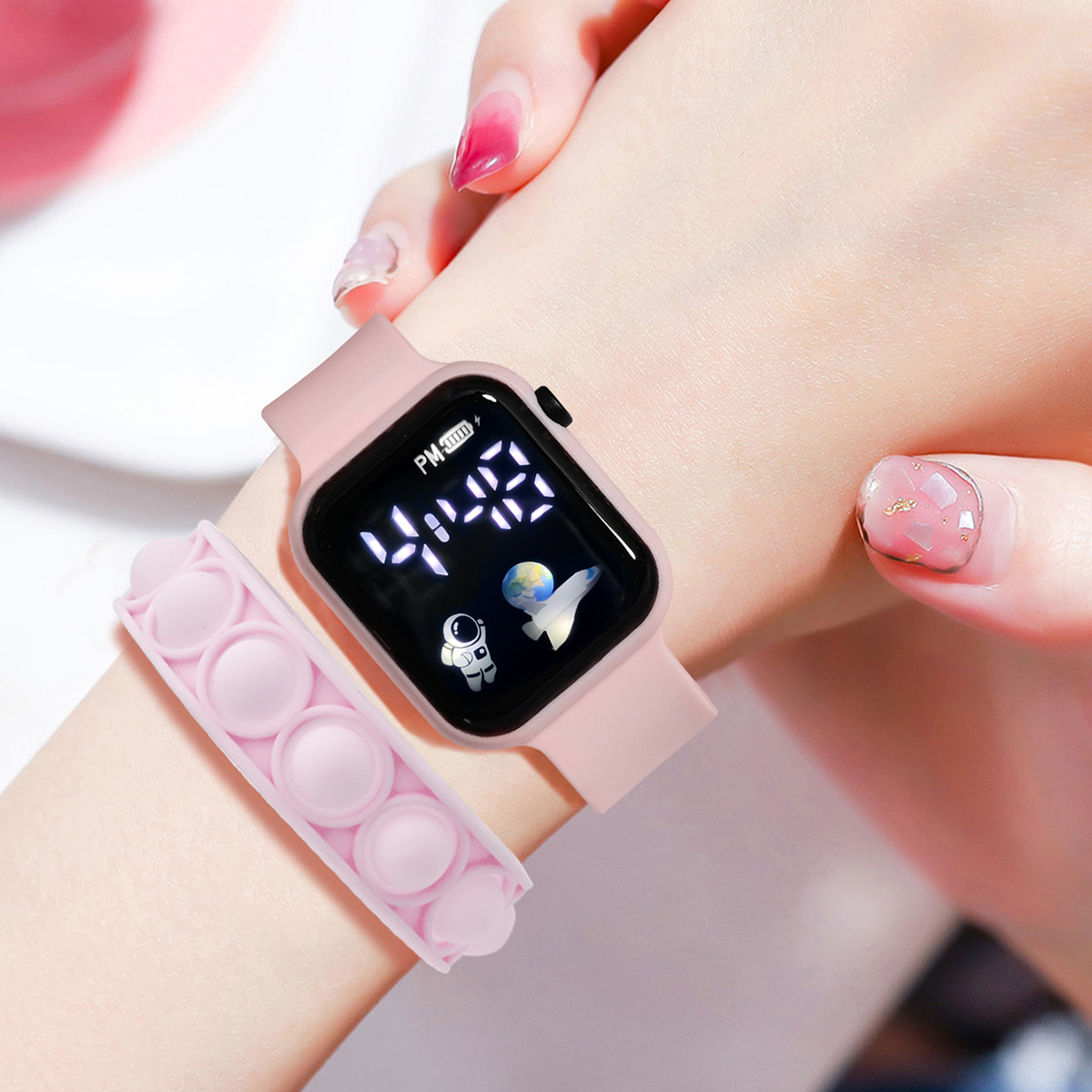 2PCS Children's Smart Watch Br – Smartwatch Watches Boys Bewertung und Preis